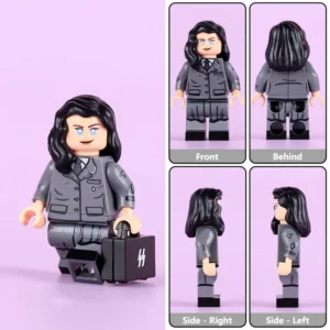 Minifigure - German SS Female Auxiliary (SS-Helferin) from World War II (LEGO Compatible) Minifigure - German SS Female Auxiliary (SS-Helferin) from World War II (LEGO Compatible)