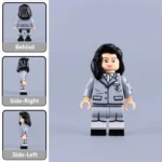 German SS Female Auxiliary or Physical Training Instructor in sports attire - Custom Printed Brick Block Figure