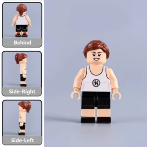 Minifigure - German SS Female Auxiliary or Physical Training Instructor, specifically in sports attire (LEGO Compatible) Minifigure - German SS Female Auxiliary or Physical Training Instructor, specifically in sports attire (LEGO Compatible)