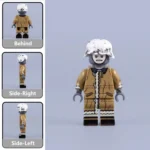 German Soldier in Winter Gear from World War II - Custom Printed Brick Block Figure