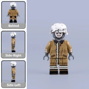 Minifigure - German Soldier in Winter Gear from World War II (LEGO Compatible) Minifigure - German Soldier in Winter Gear from World War II (LEGO Compatible)