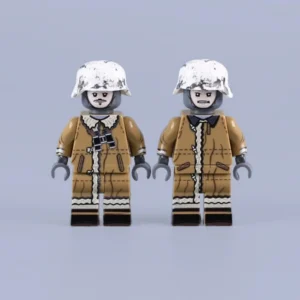 Minifigure - German Soldiers in Winter Camouflage from World War II (LEGO Compatible) Minifigure - German Soldiers in Winter Camouflage from World War II (LEGO Compatible)