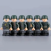 Minifigure - German infantry squad (Wehrmacht) from World War II (LEGO Compatible) 2 Minifigure - German infantry squad (Wehrmacht) from World War II (LEGO Compatible)