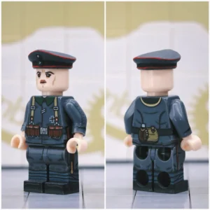 Minifigure - German/Bavarian Dispatch Runner (Meldegänger) with Field Cap from World War I (LEGO Compatible) Minifigure - German/Bavarian Dispatch Runner (Meldegänger) with Field Cap from World War I (LEGO Compatible)
