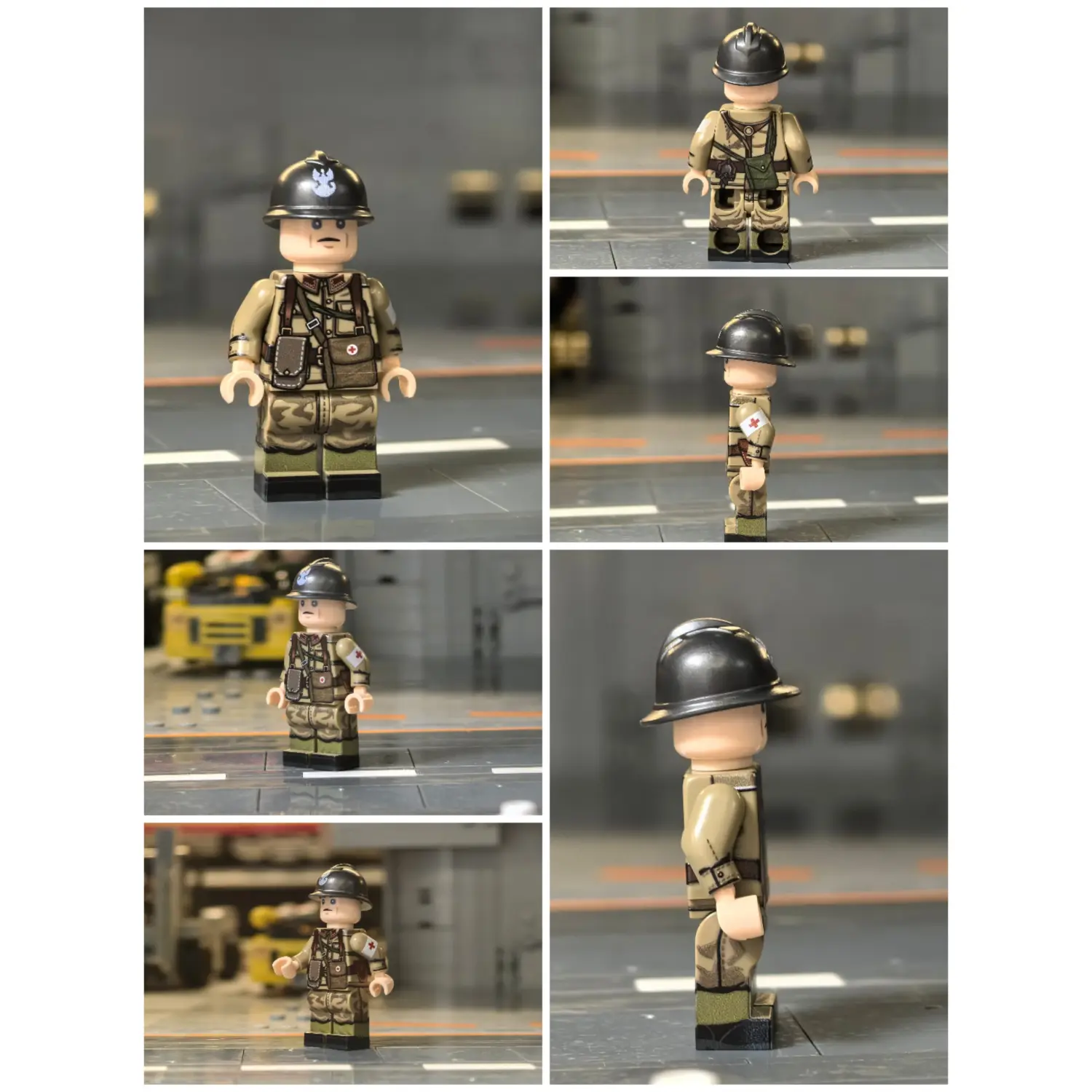 Minifigure - Polish Army Medic (Sanitariusz) WWII (LEGO Compatible) Minifigure - Polish Army Medic (Sanitariusz) WWII (LEGO Compatible)