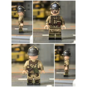 Minifigure - Polish Heavy Machine Gunner (Celowniczy Ckm) WWII (LEGO Compatible) Minifigure - Polish Heavy Machine Gunner (Celowniczy Ckm) WWII (LEGO Compatible)