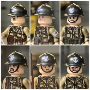Minifigure - Polish Infantry Squad from the 1939 September Campaign WWII (LEGO Compatible) Minifigure - Polish Infantry Squad from the 1939 September Campaign WWII (LEGO Compatible)