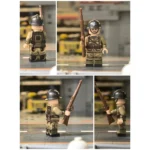 Polish Infantryman (Piechur) WWII - Custom Printed Brick Block Figure