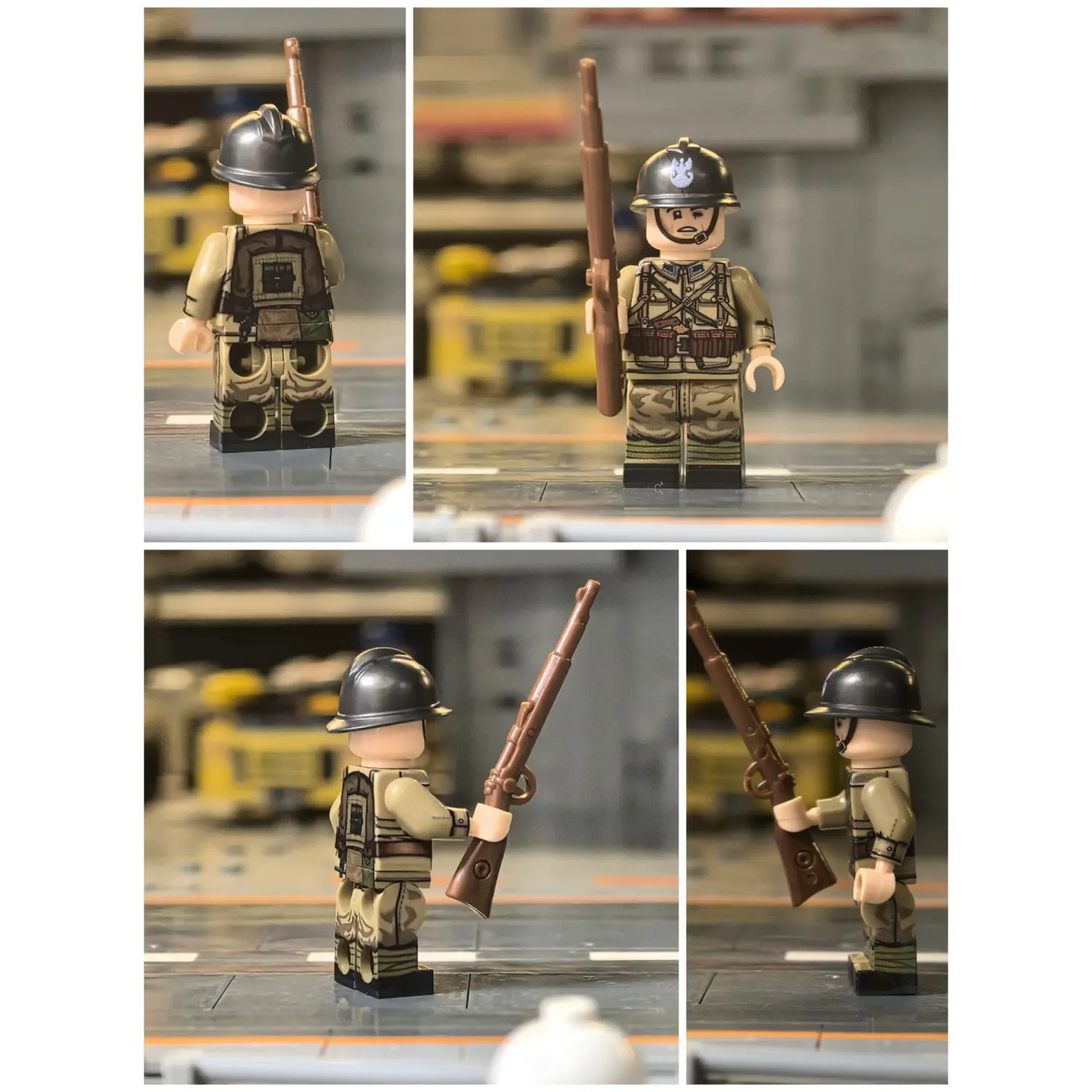 Minifigure - Polish Infantryman (Piechur) WWII (LEGO Compatible) Minifigure - Polish Infantryman (Piechur) WWII (LEGO Compatible)