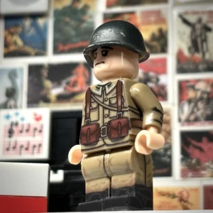 Minifigure - Polish Infantryman (Strzelec) - 1939 Rifleman WWII (LEGO Compatible) Minifigure - Polish Infantryman (Strzelec) - 1939 Rifleman WWII (LEGO Compatible)
