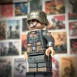German Infantryman (Late War “Grenadier”) WWII - Custom Printed Brick Block Figure