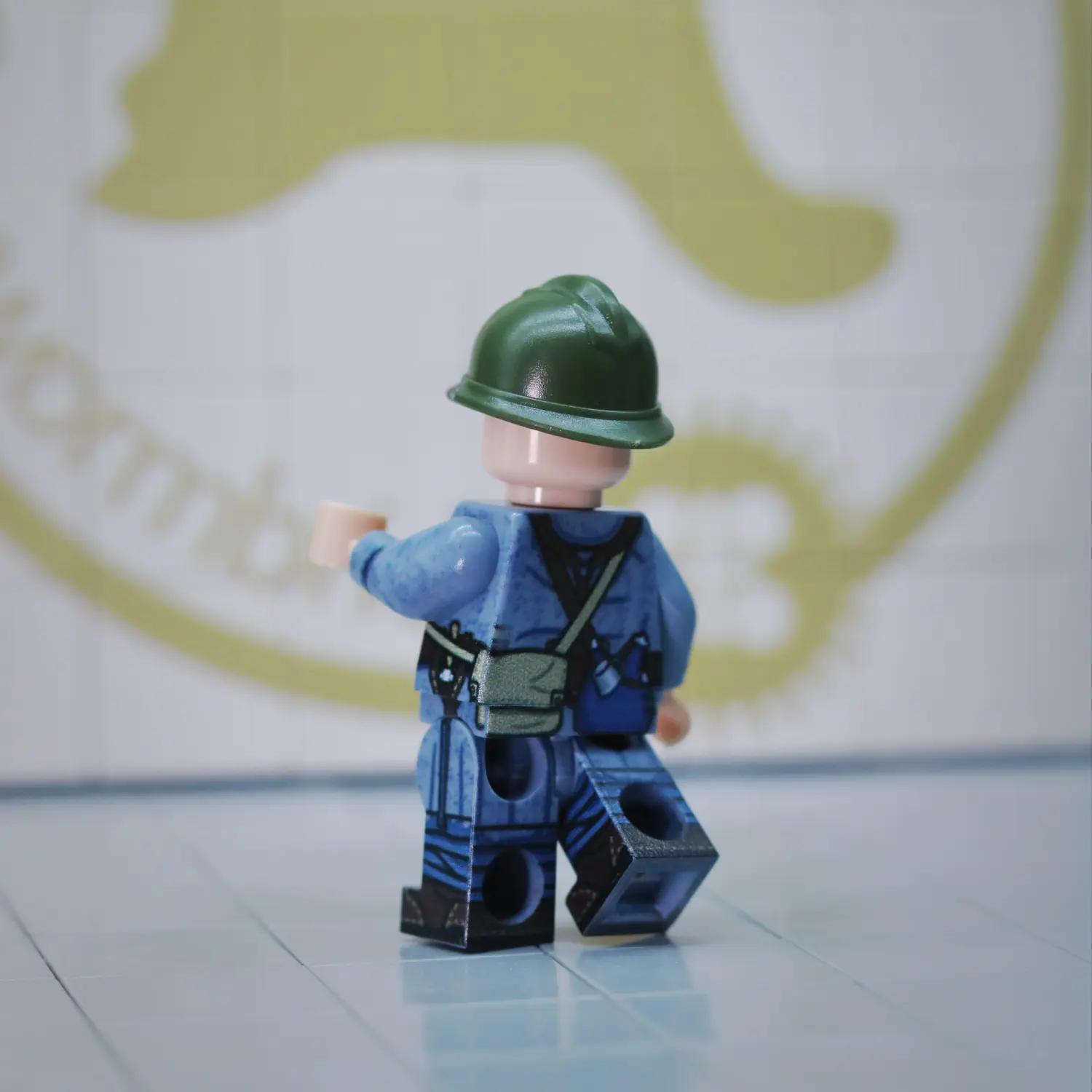 Minifigure – French Infantrymen (Les Poilus) - 1917 Verdun Veterans WWI (LEGO Compatible)