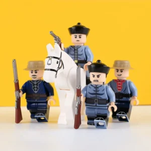 Minifigure – Late Qing Dynasty Military Squad (LEGO Compatible) Minifigure – Late Qing Dynasty Military Squad (LEGO Compatible)