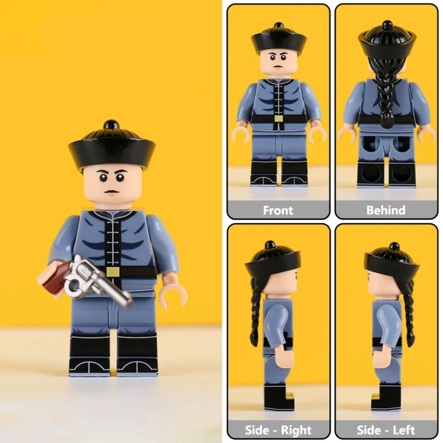 Minifigure – Late Qing Dynasty Soldier (Cavalry or Junior Officer) (LEGO Compatible) Minifigure – Late Qing Dynasty Soldier (Cavalry or Junior Officer) (LEGO Compatible)