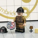 Russian Imperial Army Officer (Tsarist Russia) WWI - Custom Printed Brick Block Figure