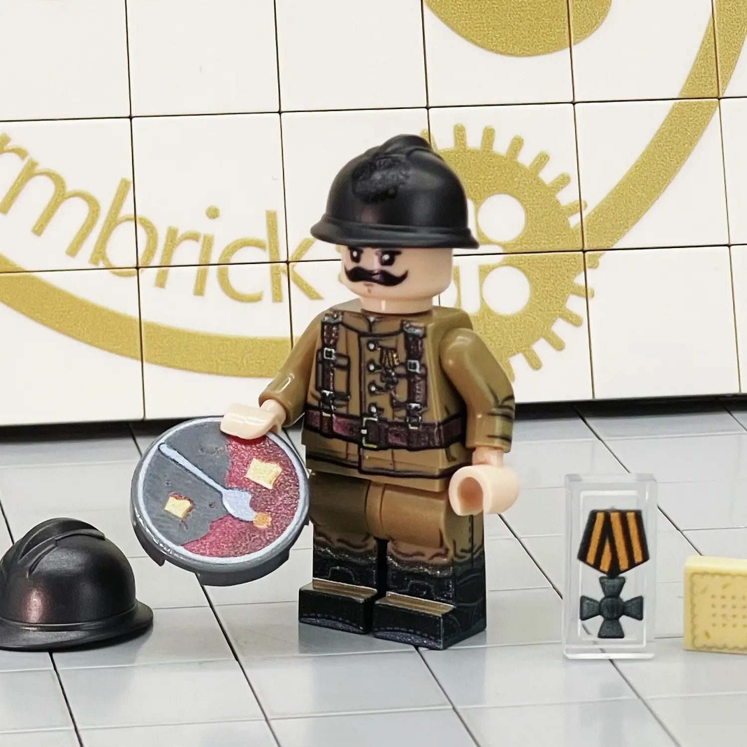 Minifigure – Russian Imperial Army Officer (Tsarist Russia) WWI (LEGO Compatible) Minifigure – Russian Imperial Army Officer (Tsarist Russia) WWI (LEGO Compatible)