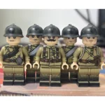 Russian Imperial Army Squad WWI - Custom Printed Brick Block Figure
