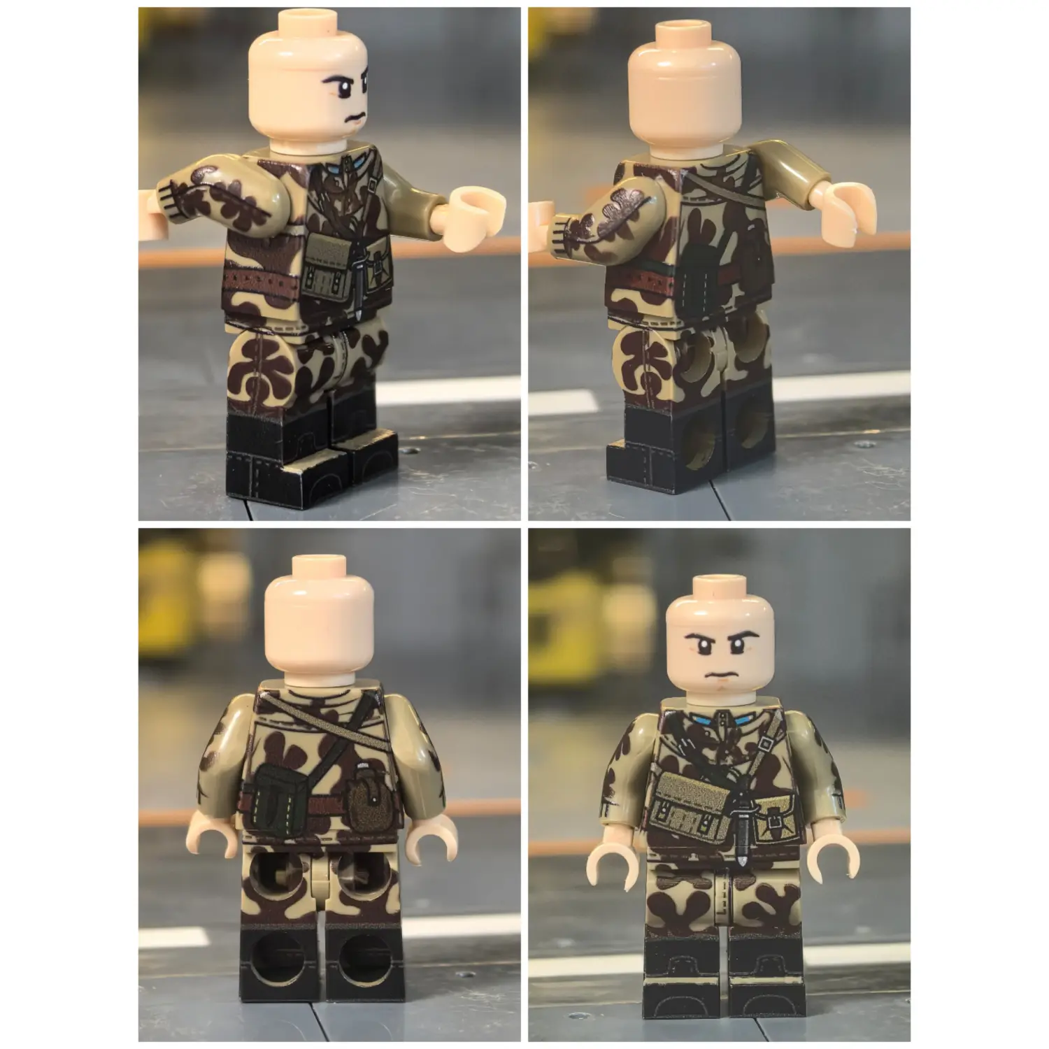 Minifigure – Soviet Paratrooper Anti-Tank Specialist (VDV Tank Hunter) during World War II (LEGO Compatible)