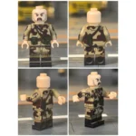 Soviet Paratrooper Grenadier / Heavy Utility Trooper during World War II - Custom Printed Brick Block Figure