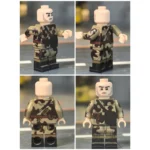 Soviet Paratrooper Machine Gunner (VDV Gunner) during World War II - Custom Printed Brick Block Figure