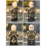 Soviet Paratrooper Submachine Gunner (VDV Assaulter) during World War II - Custom Printed Brick Block Figure