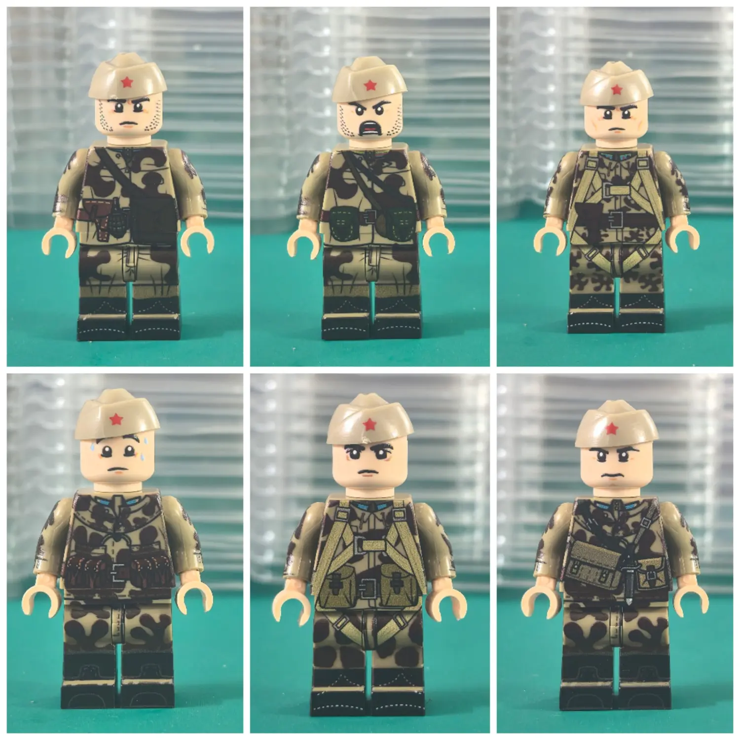 Minifigure – Soviet Paratrooper (VDV) Squad during World War II (LEGO Compatible) 2 Minifigure – Soviet Paratrooper (VDV) Squad during World War II (LEGO Compatible)