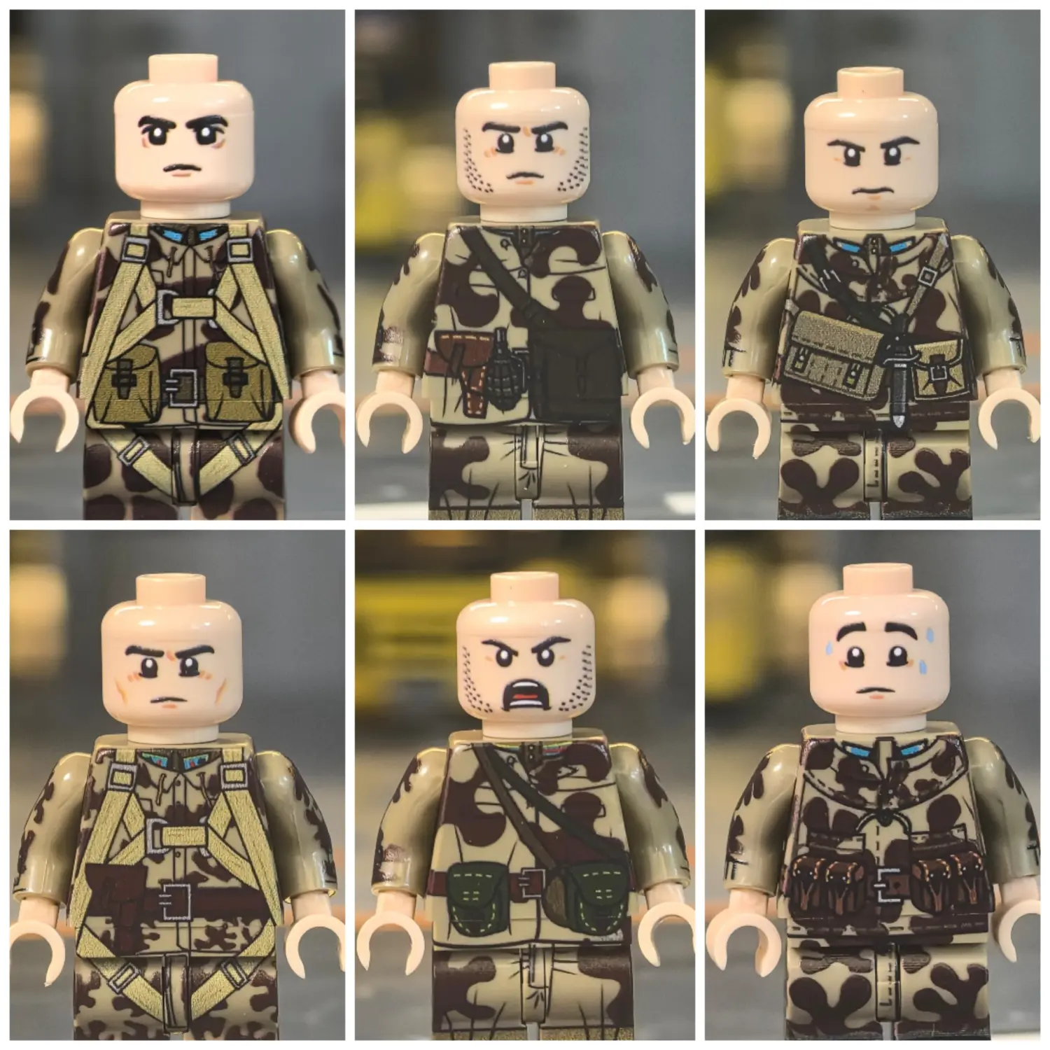 Minifigure – Soviet Paratrooper (VDV) Squad during World War II (LEGO Compatible) 3 Minifigure – Soviet Paratrooper (VDV) Squad during World War II (LEGO Compatible)