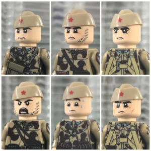 Minifigure – Soviet Paratrooper (VDV) Squad during World War II (LEGO Compatible) Minifigure – Soviet Paratrooper (VDV) Squad during World War II (LEGO Compatible)