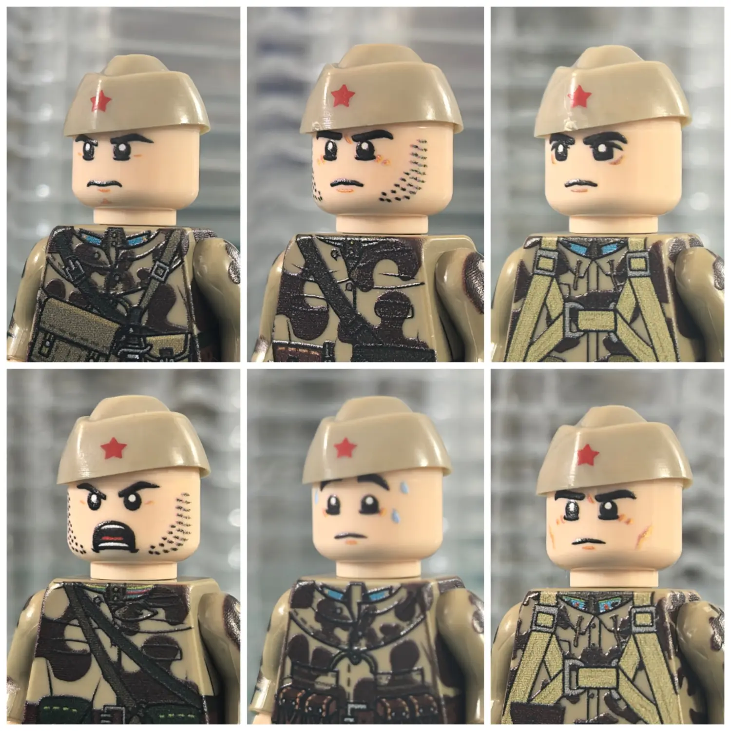 Minifigure – Soviet Paratrooper (VDV) Squad during World War II (LEGO Compatible) Minifigure – Soviet Paratrooper (VDV) Squad during World War II (LEGO Compatible)