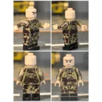 Squad Leader of the Soviet Airborne Forces (VDV – Vozdushno-desantnye voyska) during World War II - Custom Printed Brick Block Figure