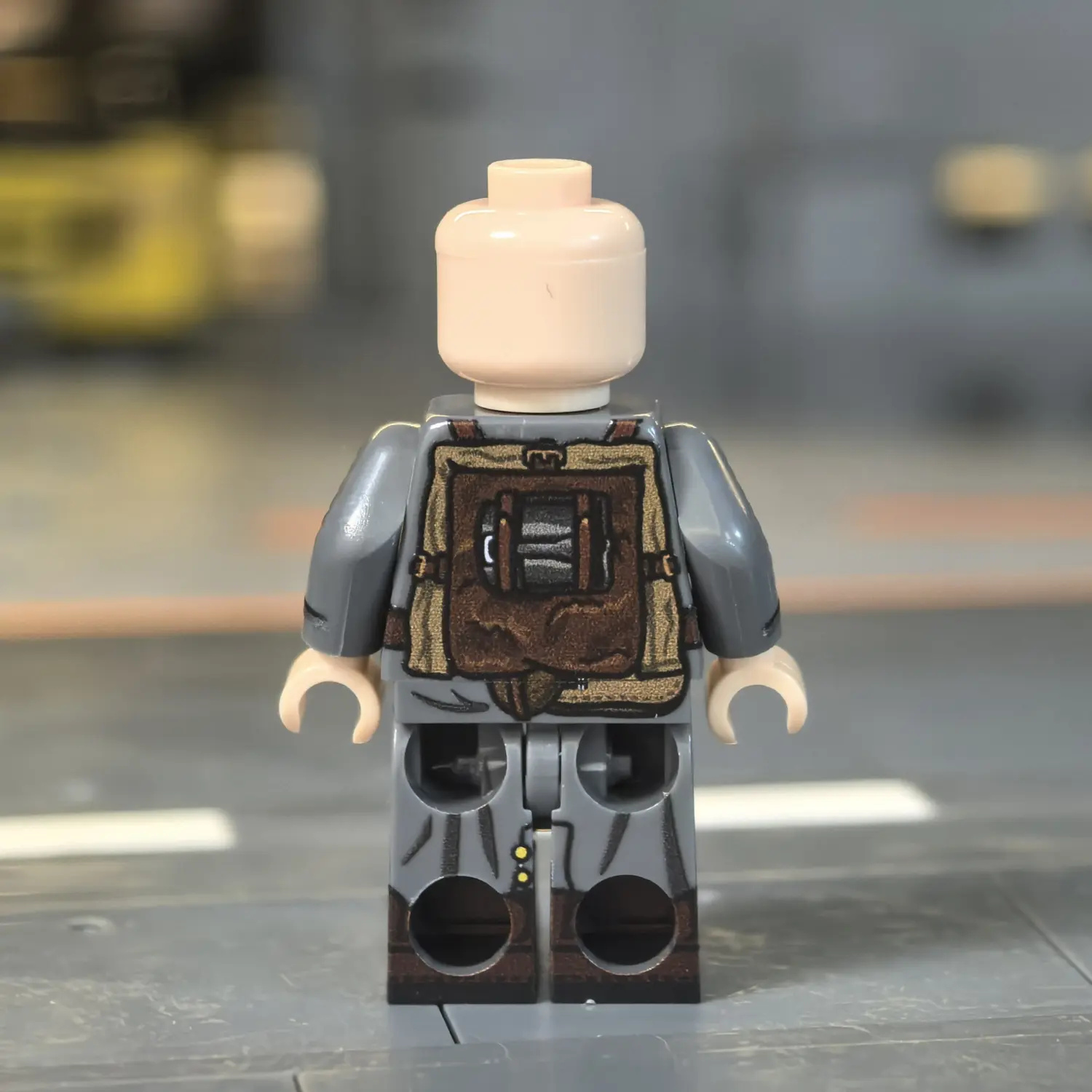 the back back of the Minifigure - German Infantryman (Veteran NCO) WWII (LEGO Compatible) the back back of the Minifigure - German Infantryman (Veteran NCO) WWII (LEGO Compatible)