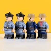 the front of the Minifigure – Late Qing Dynasty Military Squad (LEGO Compatible) the front of the Minifigure – Late Qing Dynasty Military Squad (LEGO Compatible)