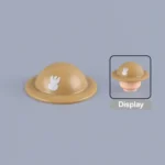 British Mk II “Brodie” Helmet (Free Polish Forces Variant) - Custom 3D Printed Miniature Accessory Parts Pieces for Brick Block Figures