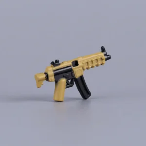 Custom Piece Miniature – HK MP5A3 Submachine Gun (Desert Tan & Black) – 3D Print for LEGO Minifigure Custom Piece Miniature – HK MP5A3 Submachine Gun (Desert Tan & Black) – 3D Print for LEGO Minifigure