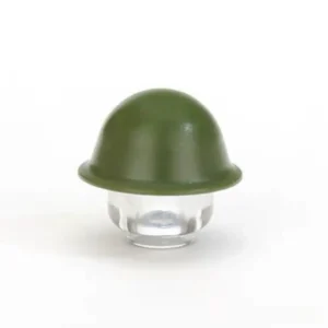 Custom Piece Miniature – Japanese Type 90 Steel Helmet (Dark Green) – 3D Print for LEGO minifigure Custom Piece Miniature – Japanese Type 90 Steel Helmet (Dark Green) – 3D Print for LEGO minifigure
