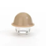 Japanese Type 90 Steel Helmet (Desert Tan) - Custom 3D Printed Miniature Accessory Parts Pieces for Brick Block Figures
