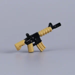 Custom Piece Miniature – Tactical M4A1 Carbine M4A4 (Desert Tan & Black) – 3D Print for LEGO Minifigure Custom Piece Miniature – Tactical M4A1 Carbine M4A4 (Desert Tan & Black) – 3D Print for LEGO Minifigure