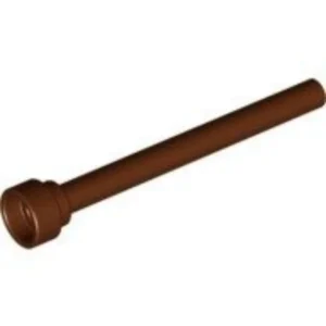 Custom Piece – Antenna 1 x 4 Flagpole (Reddish Brown ) – 3D Print for LEGO Minifigure Custom Piece – Antenna 1 x 4 Flagpole (Reddish Brown ) – 3D Print for LEGO Minifigure