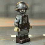 Austro-Hungarian Empire Assault Trooper (Sturmtrupp / Trench Raider) WWI - Custom Printed Brick Block Figure