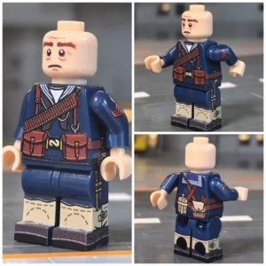 Minifigure - British Royal Naval Division (RND) Soldier Royal Marine (The Winston's Little Army) WWI (LEGO Compatible) Minifigure - British Royal Naval Division (RND) Soldier Royal Marine (The Winston's Little Army) WWI (LEGO Compatible)