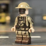 British Tank Corps Crewman (with Splatter Mask) WWI - Custom Printed Brick Block Figure