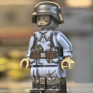 Minifigure - German Anti-Aircraft Artillery Soldier (Winter) WWII (LEGO Compatible) Minifigure - German Anti-Aircraft Artillery Soldier (Winter) WWII (LEGO Compatible)