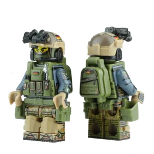 Minifigure - German KSK Operator (Bundeswehr) (Kommando Spezialkräfte - Special Forces Command) (LEGO Compatible) Minifigure - German KSK Operator (Bundeswehr) (Kommando Spezialkräfte - Special Forces Command) (LEGO Compatible)