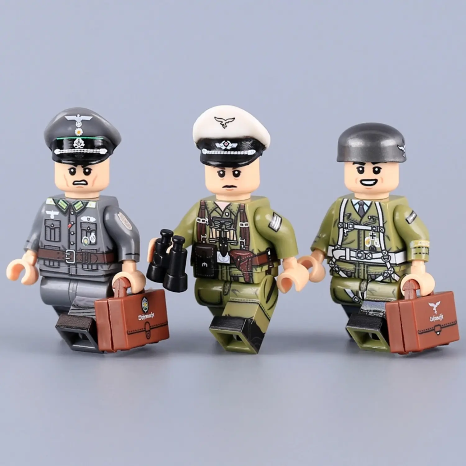 Minifigure - German Military Officers WWII (LEGO Compatible) 2 Minifigure - German Military Officers WWII (LEGO Compatible)