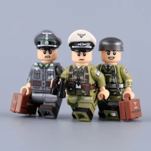 Minifigure - German Military Officers WWII (LEGO Compatible) Minifigure - German Military Officers WWII (LEGO Compatible)