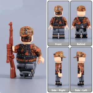 Minifigure - German Waffen-SS Sniper WWII (LEGO Compatible) Minifigure - German Waffen-SS Sniper WWII (LEGO Compatible)