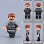 German Wehrmacht “Straggler” Soldier (Versprengter / Retreating Infantryman) WWII - Custom Printed Brick Block Figure