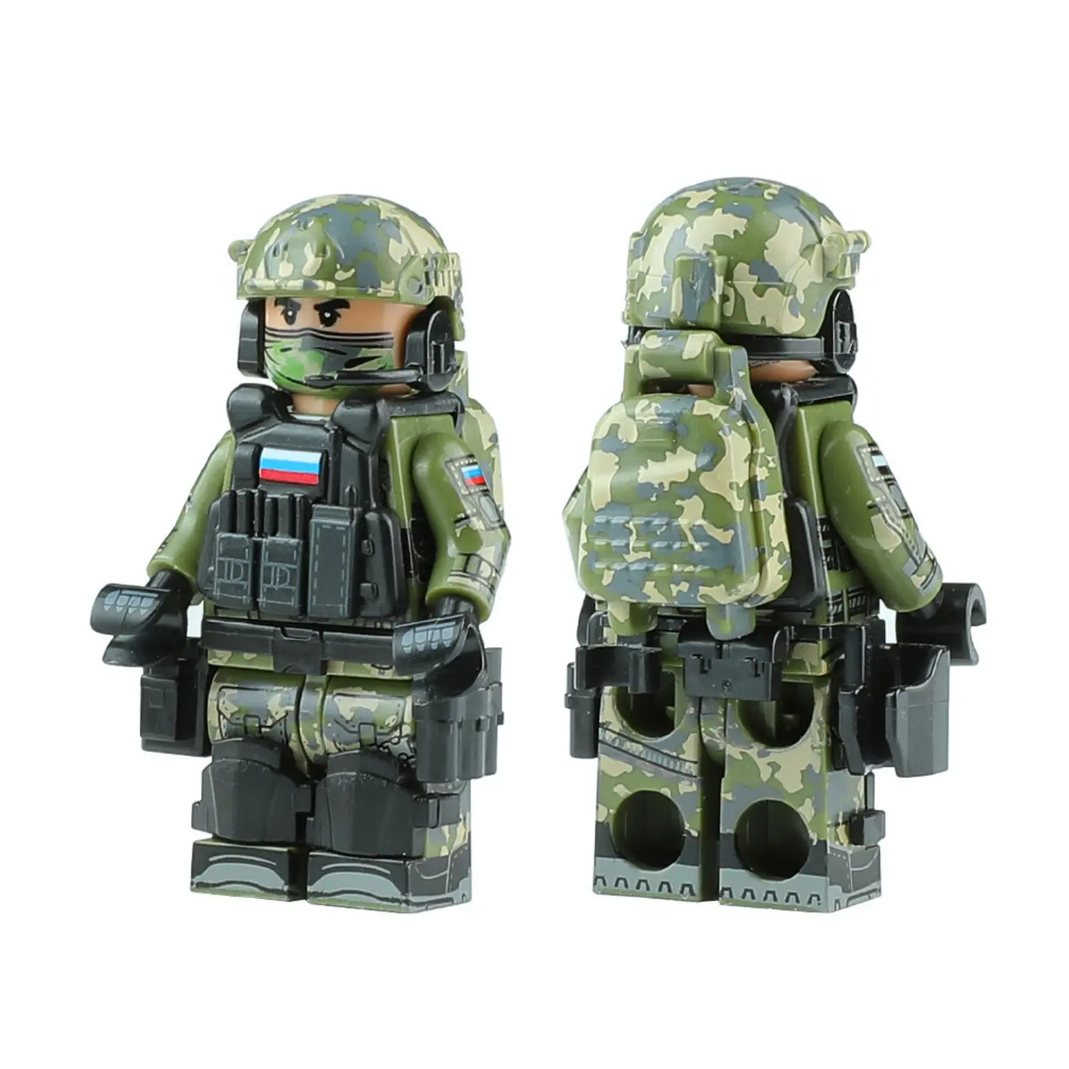 Minifigure - Modern Russian Spetsnaz SSO Operator(Special Operations Forces of the Russian Federation) (LEGO Compatible) Minifigure - Modern Russian Spetsnaz SSO Operator(Special Operations Forces of the Russian Federation) (LEGO Compatible)