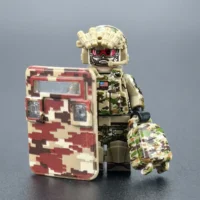 Minifigure - Modern U.S. Navy SEAL (Special Warfare Operator) (DEVGRU) Operator – Point Man Breacher (LEGO Compatible)