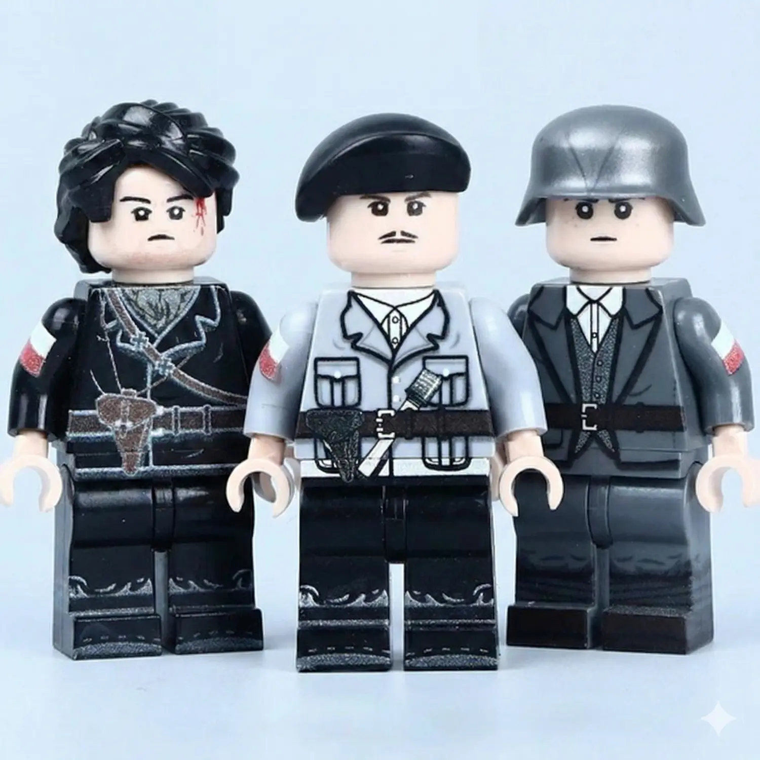 Minifigure - Polish Resistance Squad (Warsaw Uprising) WWII (LEGO Compatible) Minifigure - Polish Resistance Squad (Warsaw Uprising) WWII (LEGO Compatible)
